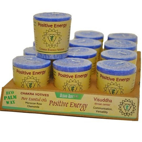 ALOHA BAY - Chakra Votive Candles Positive Energy