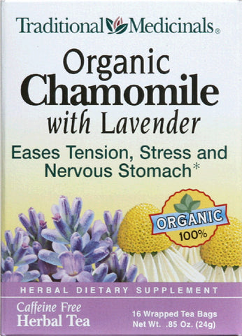 Traditional Medicinal Organic Chamomile with Lavender