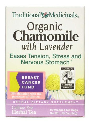 Traditional Medicinal Organic Chamomile with Lavender