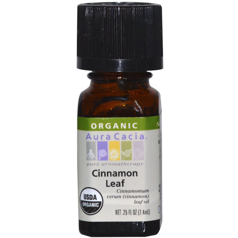 AURA CACIA - Organic Essential Oil Cinnamon Leaf