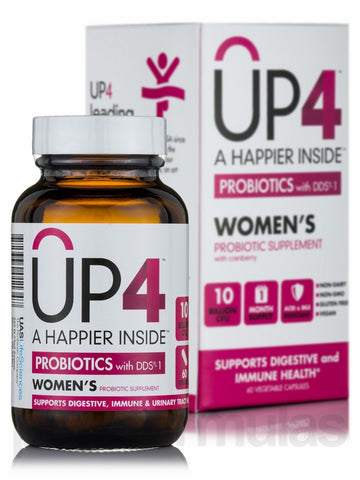 UP4 PROBIOTICS - Women's Probiotic 10 Billion CFU - 60 vegicaps