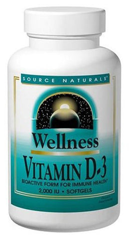 Source Naturals Wellness Vitamin D 3