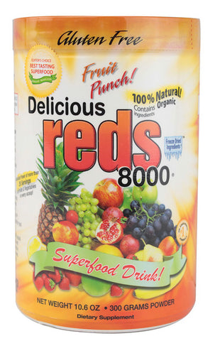 Greens World Delicious Reds 8000 Fruit Punch