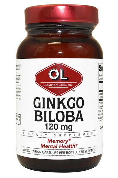 Olympian Labs Ginkgo Biloba Extract 120 mg