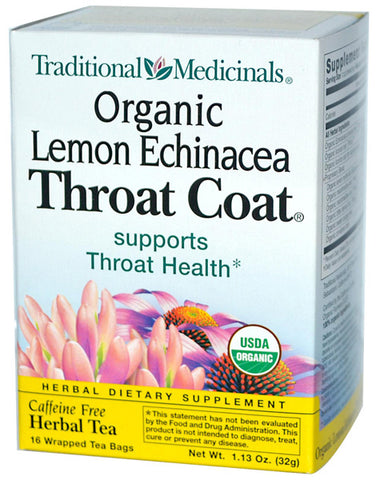 Traditional Medicinal Lemon Echinacea Throat Coat