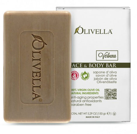 OLIVELLA - Face and Body Bar Soap Verbena