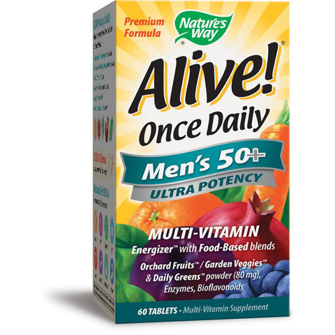 NATURES WAY - Alive Once Daily Mens 50+ Ultra Potency
