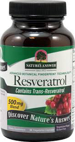 Natures Answer Resveratrol 250 mg