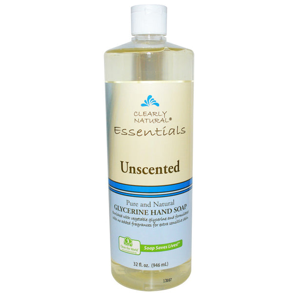 CLEARLY NATURAL - Liquid Glycerine Hand Soap Unscented