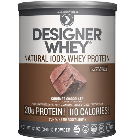DESIGNER WHEY - 100% Premium Whey Protein Powder, Gourmet Chocolate