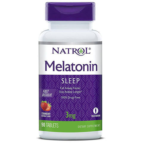 Natrol Melatonin 3mg Fast Dissolve