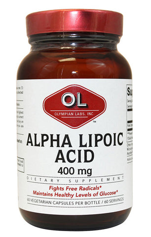 Olympian Labs - Alpha Lipoic Acid 400mg
