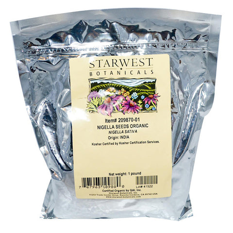Starwest Botanicals - Nigella Seed Organic