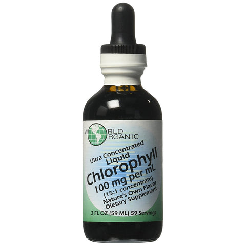 WORLD ORGANIC - Ultra Concentrated 15:1 Liquid Chlorophyll