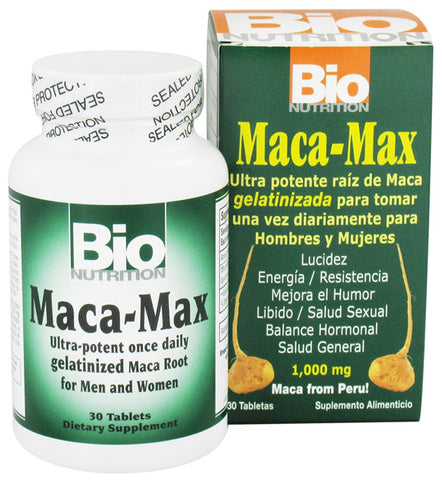 BIO NUTRITION - Maca Max 1000 mg - 30 Tablets