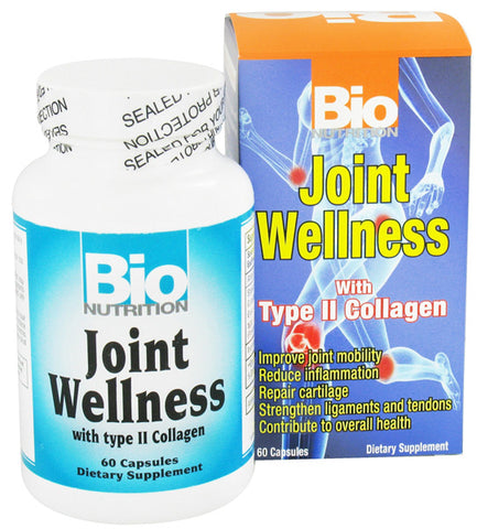 BIO NUTRITION - Joint Wellness with Type II Collagen - 60 Capsules