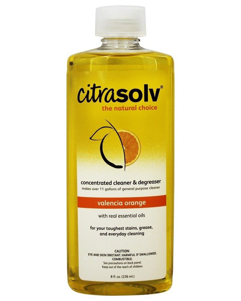 Citra Solv Natural Citrus Cleaner - Valencia Orange, 8 oz bottle