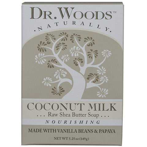 DR. WOODS - Coconut Milk Raw Shea Butter Soap