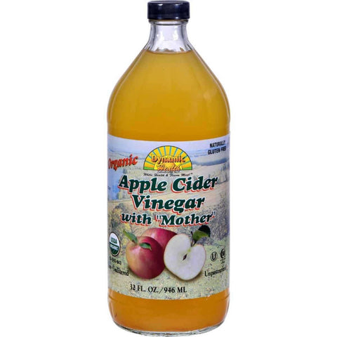 DYNAMIC HEALTH - Organic Apple Cider Vinegar with "Mother"