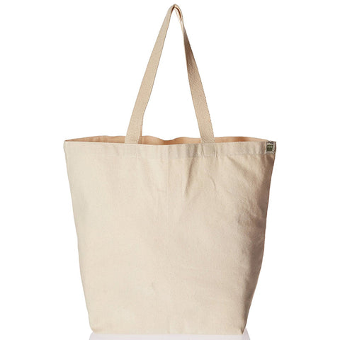 ECO-BAGS - Recycled Cotton Tote, Natural