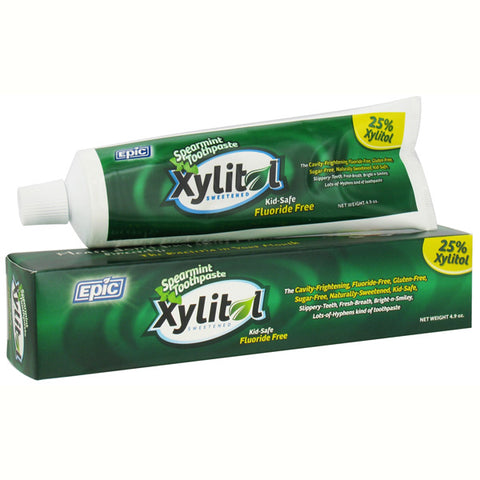Epic Dental Fluoride & Xylitol Toothpaste, Sprmnt