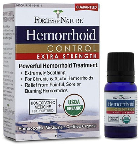 Forces Of Nature Hemorrhoid Control Extra Strength