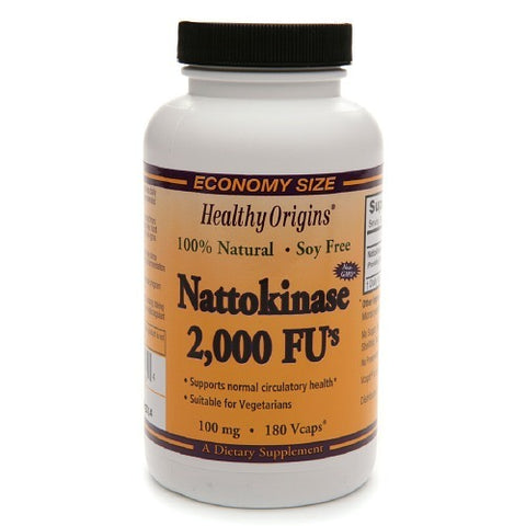 Healthy Origins -  Nattokinase 2, 000 Fu'S Multi Vitamins, 100 Mg