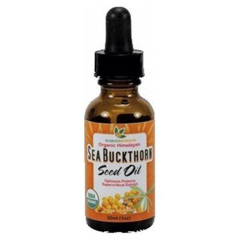 Seabuck Wonders - Sea Buckthorn Seed Oil -100% Certified Organic, 1-Ounce