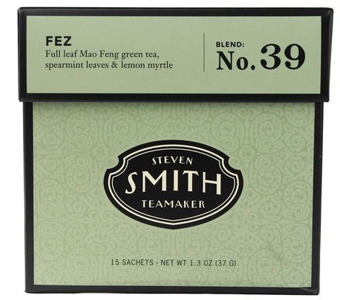 Smith Teamaker - Steven  - Full Leaf Green Tea Fez No. 39 - 15 Tea Bags