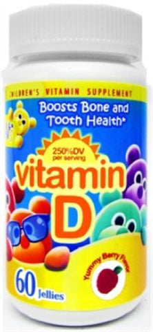 Yumv's - Vitamin D Jelly, Yummy Berry Flavor 60 Count ( Multi-Pack)