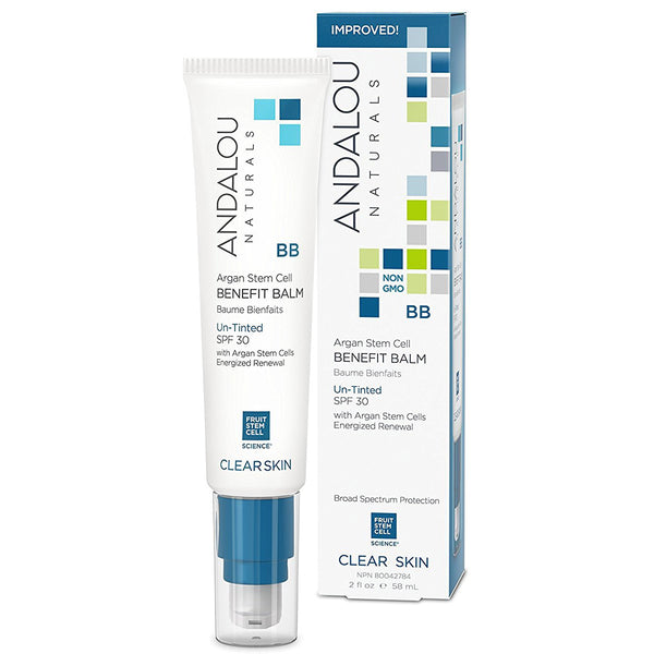 ANDALOU - Argan Stem Cell BB Benefit Balm Un-Tinted SPF 30