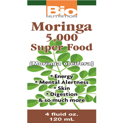 Bio Nutrition - Moringa Super Food Liquid - 4 fl. oz. (120 ml)
