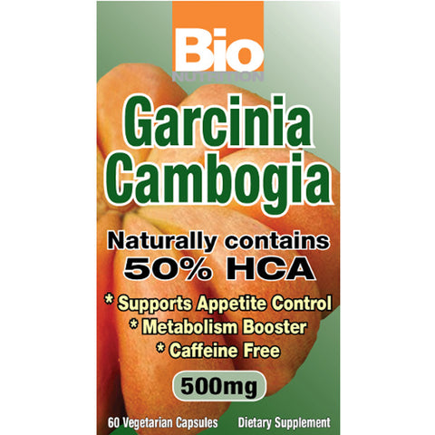 Bio Nutrition - Garcinia Cambogia 500 mg - 60 Vegetarian Capsules