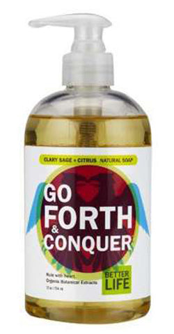 Better Life - Go Forth & Conquer Soap Clary Sage + Citrus - 12 fl. oz. (354 ml)