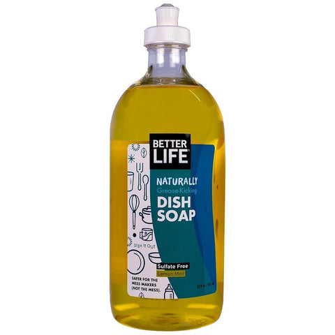 Better Life - Dish It Out Natural Dish Soap Lemon Mint - 22 fl. oz. (651 ml)