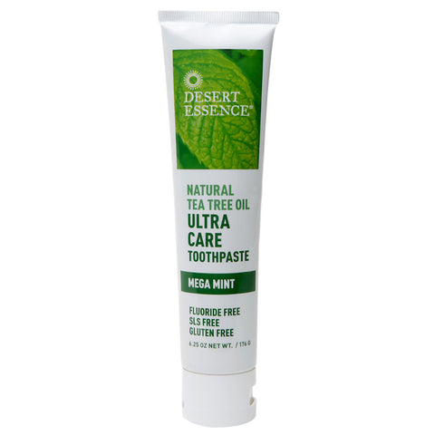 DESERT ESSENCE - Tea Tree Oil Ultra Care Toothpaste Mega Mint