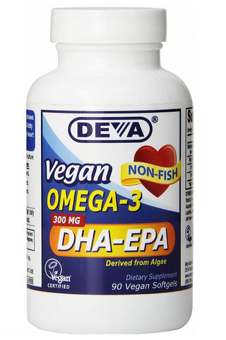 Deva Nutrition - Vegan Omega-3 DHA-EPA 300 mg