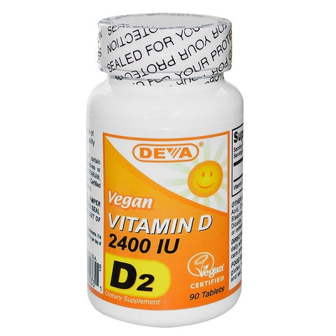 Deva Nutrition - Vegan Vitamin D 2400 IU