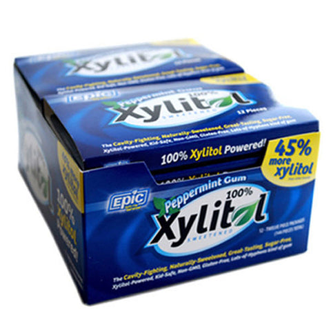 Epic Dental - Xylitol Sweetened Gum Peppermint