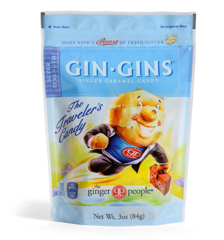 Ginger People - Gin Gins Super Strength Ginger Caramel Candy