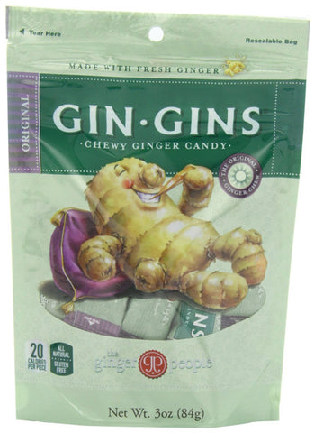 Ginger People - Gin Gins Original Chewy Ginger Candy
