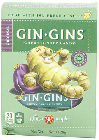 Ginger People - Gin Gins Original Chewy Ginger Candy