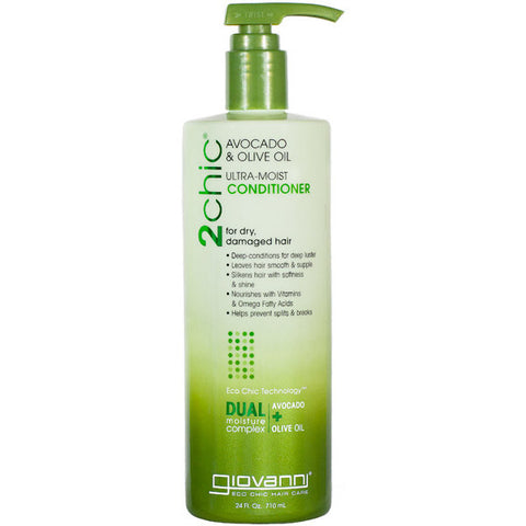 GIOVANNI COSMETICS - 2Chic Ultra Moist Avocado & Olive Oil Conditioner