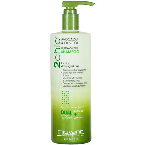 GIOVANNI COSMETICS - 2Chic Avocado & Olive Ultra-Moist Shampoo