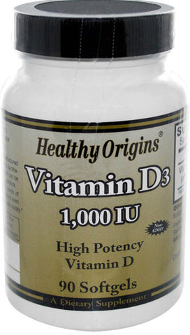 Healthy Origins - Vitamin D3 1000 IU