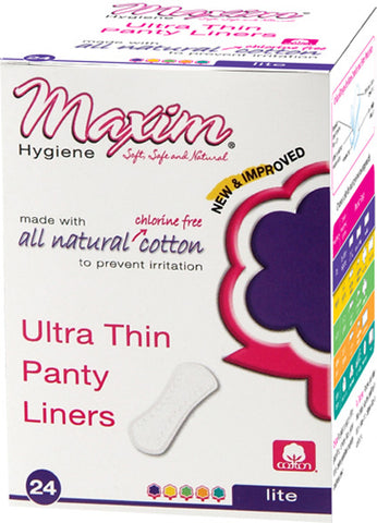 Maxim Hygiene - MaxION Ultra Thin Panty Liners Lite - 24 Panty Liners