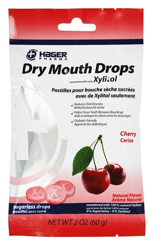 Miradent - Dry Mouth Drops Cherry - 2 oz. (60 g)