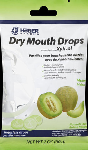 Miradent - Dry Mouth Drops Melon - 2 oz. (60 g)