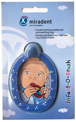 Miradent - Infant-O-Brush Baby Blue - 1 Brush