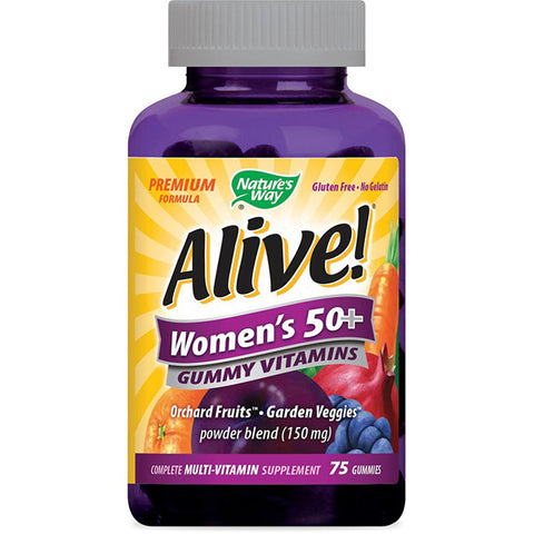 NATURES WAY - Alive Womens 50+ Gummy Vitamins
